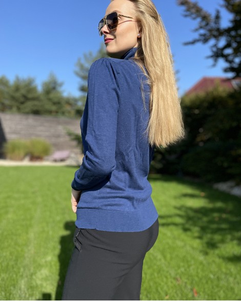 Rolák dámský Massimo Dutti modrý